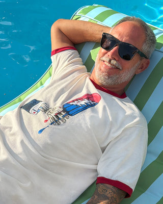 Grateful Dead Rocket Pop Men's Ringer T
