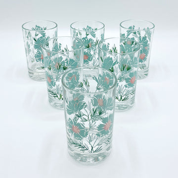 Vintage 1960s MCM Small Blue Flower Taylor Smith Glasses – Little Hippie