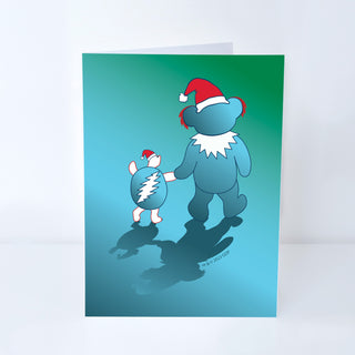 Terrapin & Bear Holiday Greeting Card