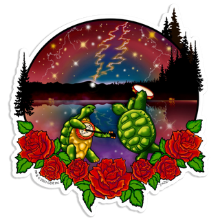 Grateful Dead Terrapin Lake Sticker