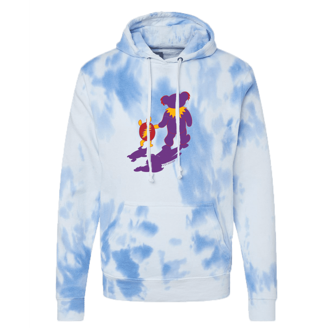 Grateful Dead Terrapin Bear Tie Dye Hoodie