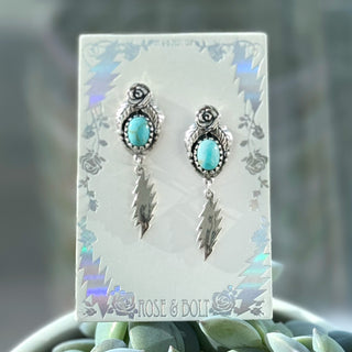 Grateful Dead Turquoise Love is Real Earring