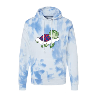 Turtle in the Clouds Tie Dye Hoodie