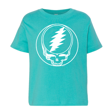 Grateful Dead Steal Your Face Logo t-shirt with a Shamrock – The Junkyard