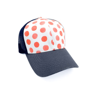 Polka Dot Trucker Hat