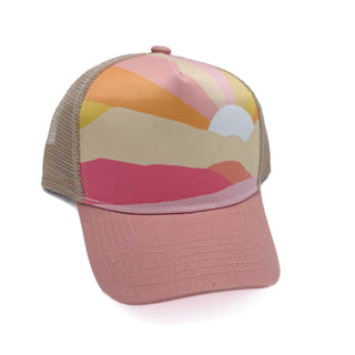 Sedona Sunset Toddler Trucker Hat