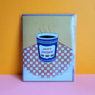 Birthday Cup Greeting Card