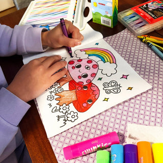 Coloring Book - Magical Moments Whimsical Stress Relief