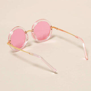 Kids Trendy Colorful Round Sunglasses