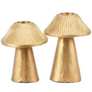 Mushroom Candle Holders Set