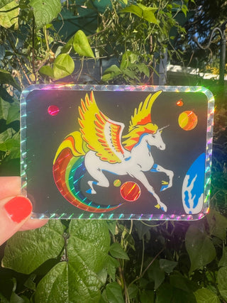 Pegasus Glitter Sticker
