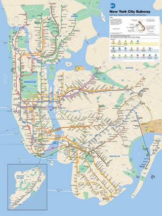 New York Subway Map - 500 Piece Jigsaw Puzzle
