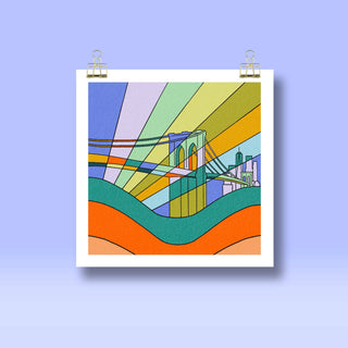 Brooklyn Bridge Art Print