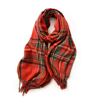 Plaid Winter Scarf