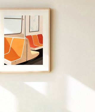 New York Subway Print