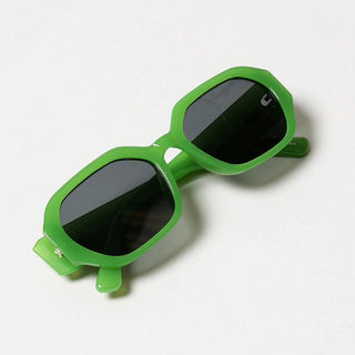 Women's Hexagonal Frame Sunglasses