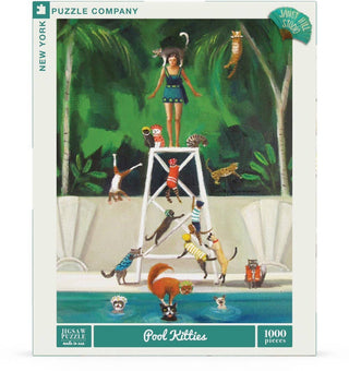 Pool Kitties - 1000 Piece Jigsaw Puzzle