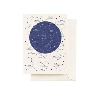 Constellations Birthday Card