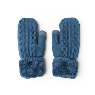 Cozy Cable Knit Mittens