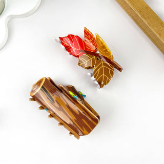 Autumn Critters Hair Clips