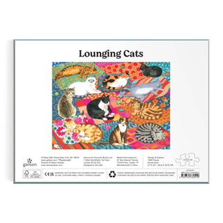 Lounging Cats 1000 Piece Puzzle