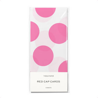Pink Dots Tissue Paper