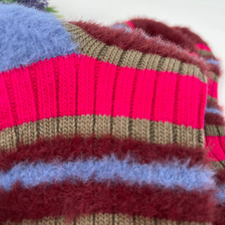 Retro Striped Pattern Socks