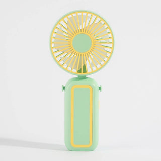 Round Handheld Rechargeable Fan