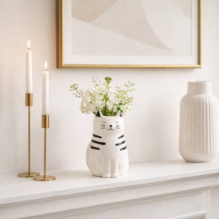 Ceramic Pretty Kitty Vase