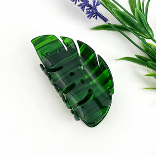 Monstera Leaf Claw Clip