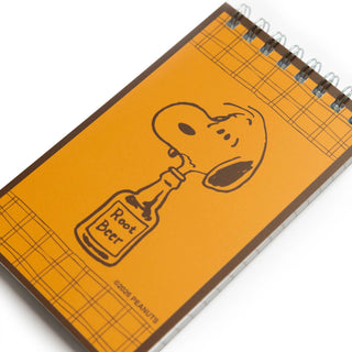 Snoopy Root Beer Mini Notebook