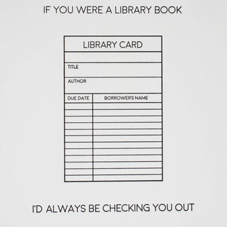 Library Greeting Card