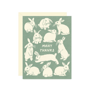 Bunch of Bunnies Greeting Card