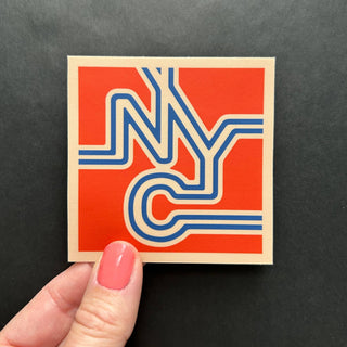 NYC New York City Sticker