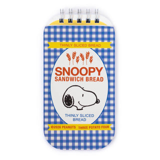Snoopy Bread Mini Notebook