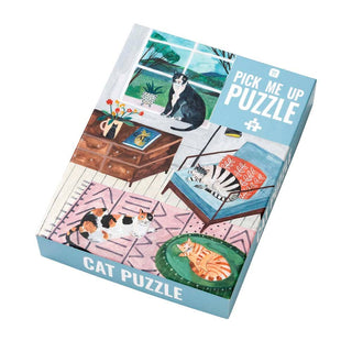 500 Piece Cat Jigsaw Puzzle and Poster