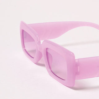 Kid's Pastel Rectangular Fashion Sunglasses