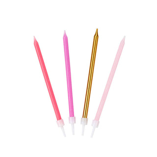 Rose Birthday Candles