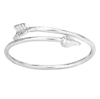 On Target Arrow Sterling Silver Ring