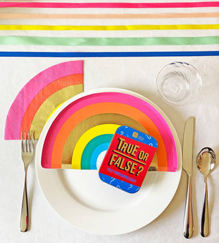 Rainbow Shaped Paper Napkins