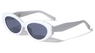 Oval Lens Retro Cat Eye Sunglasses