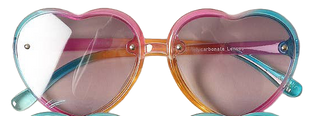 Kids Heart Gradient Sunglasses