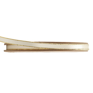 Gold Metallic Edge Satin Ribbon