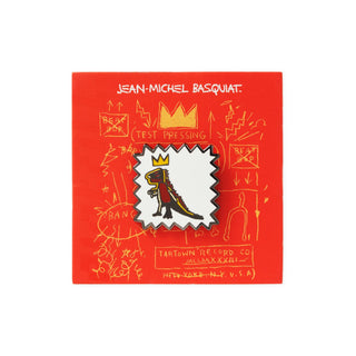 Jean-Michel Basquiat Crowned T-Rex Enamel Pin