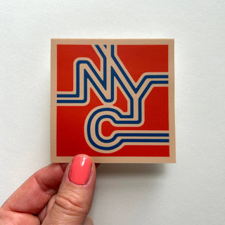 NYC New York City Sticker