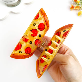 Pizza Hair Claw Clip
