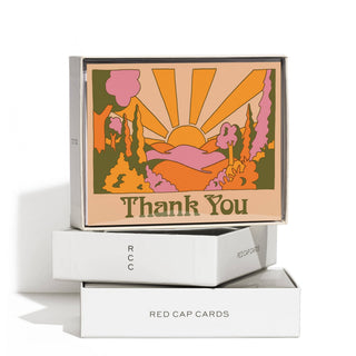 Sunrise Thank You Greeting Card
