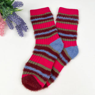 Retro Striped Pattern Socks