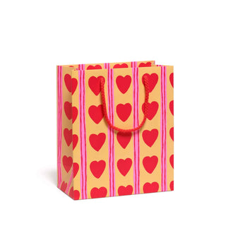 Heart Stripes Gift Bag