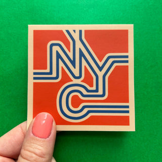 NYC New York City Sticker